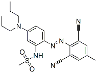 CAS#: 72968-82-2， N-[2-(2,6-Dicyano-4-Methylphenyl)Diazenyl-5-(Dipropylamino)Phenyl]Methanesulfonamide