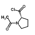 CAS#: 72983-26-7， 1-Acetyl-L-prolyl chloride