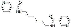 CAS#: 73041-73-3， N-[6-(Pyridine-3-Carbonylamino)Hexyl]Pyridine-3-Carboxamide
