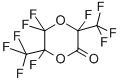 structure of CAS# 7309-84-4, Perfluoro(2-Oxo-3,6-Dimethyl-1,4-Dioxane);1,4-Dioxan-2-One, 3,5,5,6-Tetrafluoro-3,6-Bis(Trifluoromethyl)-