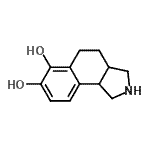 CAS#: 730918-59-9， 2,3,3a,4,5,9b-Hexahydro-1H-benzo[e]isoindole-6,7-diol