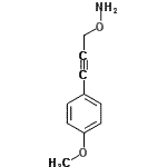 CAS#: 730926-74-6， 1-[3-(Aminooxy)-1-propyn-1-yl]-4-methoxybenzene
