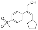 CAS 登录号：731017-34-8， (E)-3-环戊基-2-(4-(甲基磺酰基)苯基)丙-2-烯-1-醇