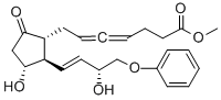 CAS#: 73121-56-9， Methyl 7-[(1S,2S,3S)-3-Hydroxy-2-[(Z,3R)-3-Hydroxy-4-(Phenoxy)But-1-Enyl]-5-Oxocyclopentyl]Hepta-4,5-Dienoate