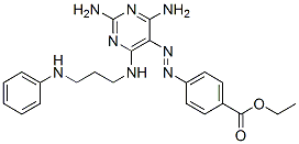 CAS#: 7313-47-5， 4-[[2,4-Diamino-6-[(3-Anilinopropyl)Amino]Pyrimidin-5-Yl]Azo]Benzoic Acid Ethyl Ester