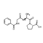 CAS#: 73167-84-7， N-Benzoylglycyl-L-alanyl-L-proline
