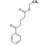 结构式 CAS# 73172-56-2, 乙基5-氧代-5-苯基戊酸酯