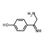 CAS#: 731744-89-1， 4-(2-Aminoethanimidoyl)phenol