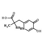 CAS#: 731750-09-7， 2-Amino-3-(5-hydroxy-4-oxo-1,4-dihydro-2-pyridinyl)-2-methylpropanoic acid