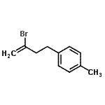 结构式 CAS# 731772-22-8, 1-(3-溴-3-丁烯-1-基)-4-甲基苯