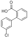 结构式 CAS# 73178-79-7, 2-联苯-3'-氯-羧酸