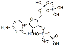 CAS#: 73205-34-2， [(2R,3S,4R,5R)-5-(4-Amino-2-Oxopyrimidin-1-Yl)-4-Hydroxy-2-[(Hydroxy-Phosphonooxyphosphoryl)Oxymethyl]Oxolan-3-Yl] Phosphono Hydrogen Phosphate