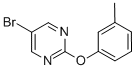 CAS#: 73221-74-6， 5-Bromo-2-(m-Tolyloxy)Pyrimidine