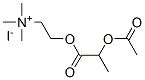 CAS 登录号:73231-75-1, 2-(2-乙酰氧基丙酰氧基)乙基-三甲基铵碘化物