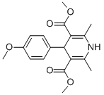 CAS#: 73257-47-3， Dimethyl 4-(4-Methoxyphenyl)-2,6-Dimethyl-1,4-Dihydropyridine-3,5-Dicarboxylate