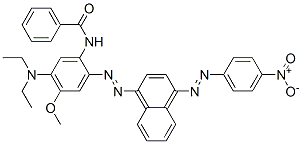 CAS#: 73263-35-1， N-[5-(Diethylamino)-4-Methoxy-2-[[4-[(4-Nitrophenyl)Azo]-1-Naphthalenyl]Azo]Phenyl]Benzamide