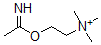 CAS 登录号：73264-87-6， (2-亚胺乙酰基氧基)乙基三甲基铵