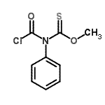 CAS#: 73280-66-7， O-Methyl (chlorocarbonyl)phenylcarbamothioate