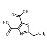 CAS#: 732924-94-6， 2-Ethyl-1,3-thiazole-4,5-dicarboxylic acid