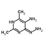 CAS#: 732925-33-6， (4E)-4-Hydrazono-2,6-dimethyl-1,4-dihydro-5-pyrimidinamine
