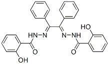CAS#: 73319-79-6， 2-Hydroxy-N-[[(2E)-2-[(2-Hydroxybenzoyl)Hydrazinylidene]-1,2-Di(Phenyl)Ethylidene]Amino]Benzamide
