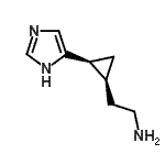 CAS#: 733735-90-5， 2-[(1S,2S)-2-(1H-Imidazol-4-yl)cyclopropyl]ethanamine
