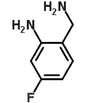 CAS#: 733736-89-5， 2-(aminomethyl)-5-fluoro-aniline