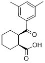 structure of CAS# 733742-69-3, cis-2-(3,5-Dimethylbenzoyl)Cyclohexane-1-Carboxylic Acid