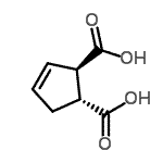 CAS#: 733749-03-6， (1R,2R)-3-Cyclopentene-1,2-dicarboxylic acid