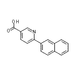CAS#: 733776-42-6， 6-(2-Naphthyl)nicotinic acid