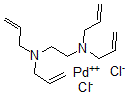 CAS#: 73381-16-5， (Sp-4-2)-Dichloro(N,N,N',N'-tetra-2-propenyl-1,2-ethanediamine-N,N')palladium