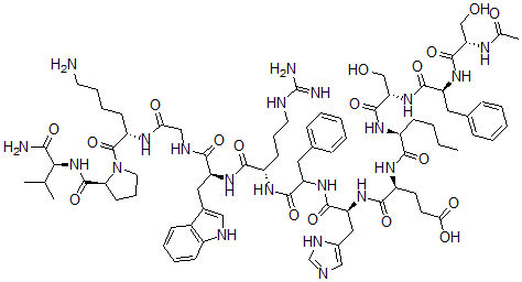CAS#: 73391-90-9， (2-Phe-4-Nle)alpha-melanotropin