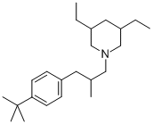 CAS#: 73403-08-4， 1-[3-(4-Tert-Butylphenyl)-2-Methylpropyl]-3,5-Diethylpiperidine