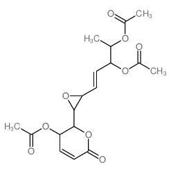 CAS#: 73413-68-0， [(E)-3-Acetyloxy-5-[3-(3-Acetyloxy-6-Oxo-2,3-Dihydropyran-2-Yl)Oxiran-2-Yl]Pent-4-En-2-Yl] Acetate