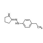 CAS#: 734475-61-7， 5-[2-(4-Ethylphenyl)hydrazino]-3,4-dihydro-2H-pyrrole