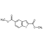 CAS#: 7345-76-8， Dimethyl 1-benzothiophene-2,5-dicarboxylate
