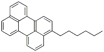 CAS#: 7350-91-6， 3-Hexylperylene