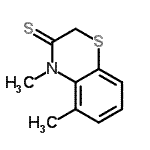 CAS#: 73500-68-2， 4,5-Dimethyl-2H-1,4-benzothiazine-3(4H)-thione