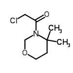 CAS#: 73512-51-3， 2-Chloro-1-(4,4-dimethyl-1,3-oxazinan-3-yl)ethanone