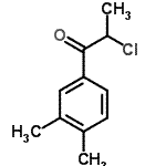 CAS#: 735321-29-6， 2-Chloro-1-(3,4-dimethylphenyl)-1-propanone