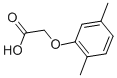 structure of CAS# 7356-41-4, 2-(2,5-Dimethylphenoxy)-Acetic Acid;2-(2,5-Dimethylphenoxy)Ethanoic Acid;An-329/41081002;Nsc62096