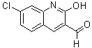 structure of CAS# 73568-43-1, 7-Chloro-2-Hydroxyquinoline-3-Carbaldehyde;7-CHLORO-2-HYDROXYQUINOLINE-3-CARBALDEHYDE