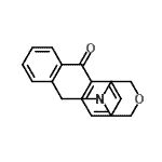 structure of CAS# 736075-46-0, [2-(4-Morpholinylmethyl)phenyl](phenyl)methanone;2-(Morpholinomethyl)benzophenone