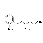 CAS#: 736076-79-2， 1-(2-Methylphenoxy)-2-pentanamine