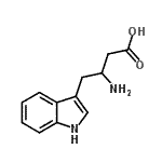 CAS#: 736131-01-4， 3-Amino-4-(1H-indol-3-yl)butanoic acid
