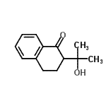 CAS#: 73652-77-4， 2-(2-Hydroxy-2-propanyl)-3,4-dihydro-1(2H)-naphthalenone