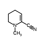 CAS#: 73657-97-3， 1-Methyl-1,4,5,6-tetrahydro-2-pyridinecarbonitrile