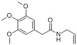 CAS#: 73664-31-0, N-Allyl-2-(3,4,5-Trimethoxyphenyl)-Acetamide
