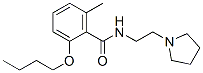 CAS 登录号:73664-72-9, 2-丁氧基-6-甲基-N-(2-吡咯烷-1-基乙基)苯甲酰胺