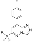 CAS 登录号：73673-80-0， 8-(4-氟苯基)-6-(三氟甲基)-[1,2,4]三唑并[3,4-f]哒嗪